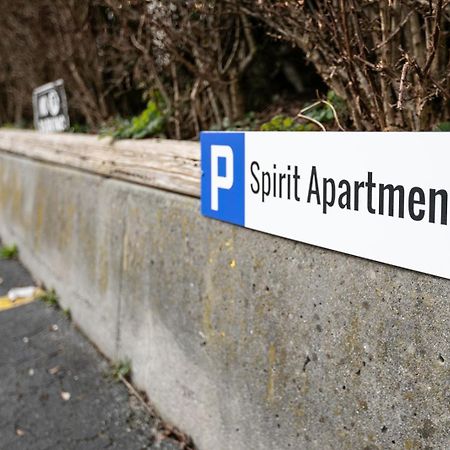 Spirit Apartments - Studio 1 - Kueche - Parkplatz Engelberg Buitenkant foto