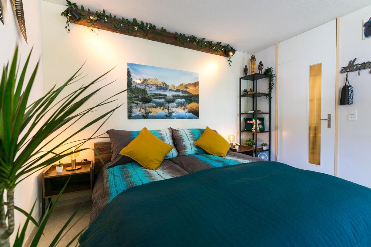 Spirit Apartments - Studio 1 - Kueche - Parkplatz Engelberg Buitenkant foto