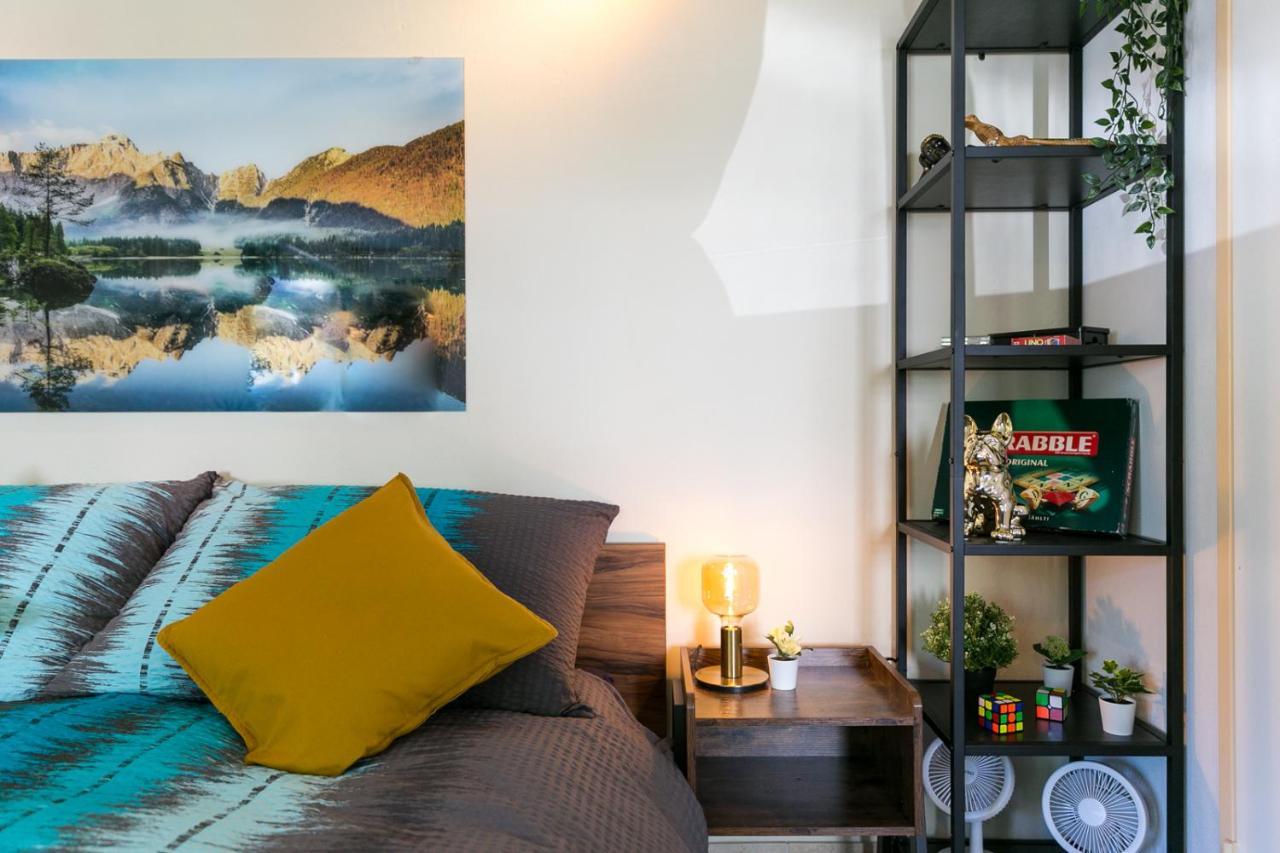 Spirit Apartments - Studio 1 - Kueche - Parkplatz Engelberg Buitenkant foto