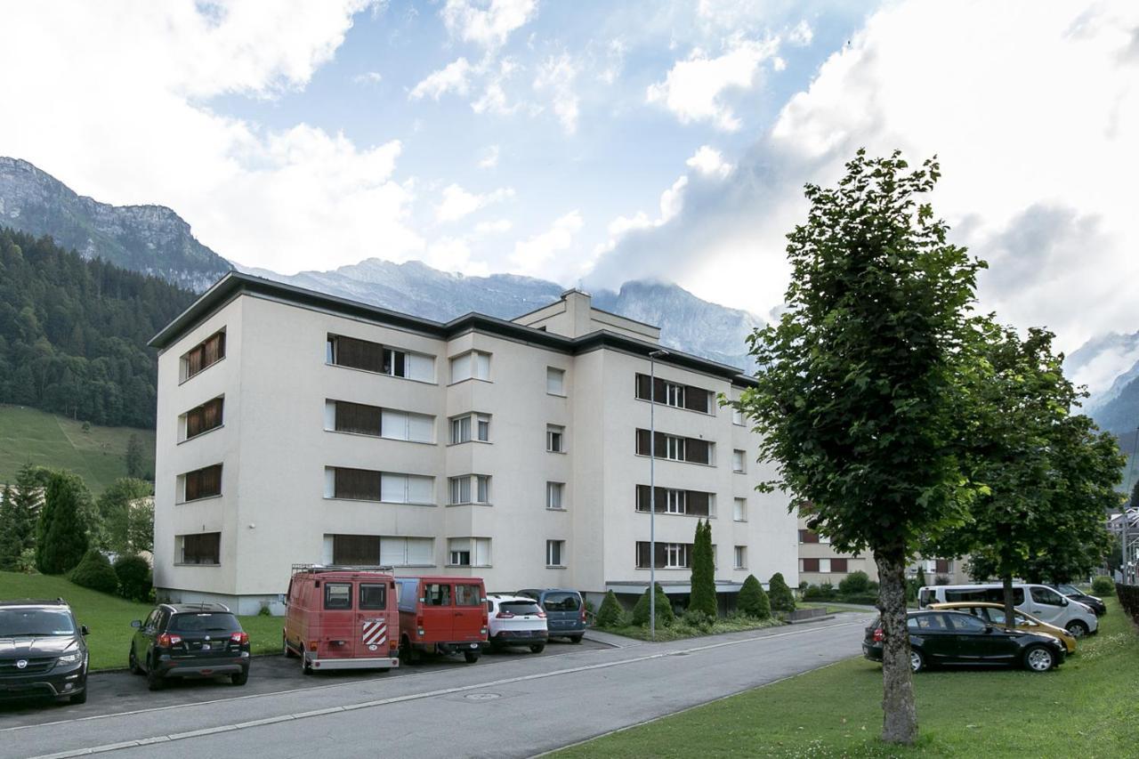 Spirit Apartments - Studio 1 - Kuche - Parkplatz Engelberg Buitenkant foto